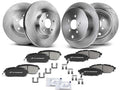 Cross-Drilled and Slotted Brake Rotor