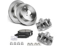 Cross-Drilled and Slotted Brake Rotor