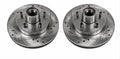 Power Stop 82-87 Buick Regal Front Evolution Drilled & Slotted Rotors - Pair