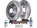Drilled and Slotted Brake Rotor and Pad Kit