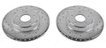 Power Stop 88-96 Chevrolet Corvette Front Evolution Drilled & Slotted Rotors - Pair