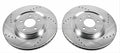 Power Stop 11-14 Ford Mustang Front Evolution Drilled & Slotted Rotors - Pair