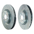 Power Stop 2004 Subaru Impreza Front Evolution Drilled & Slotted Rotors - Pair
