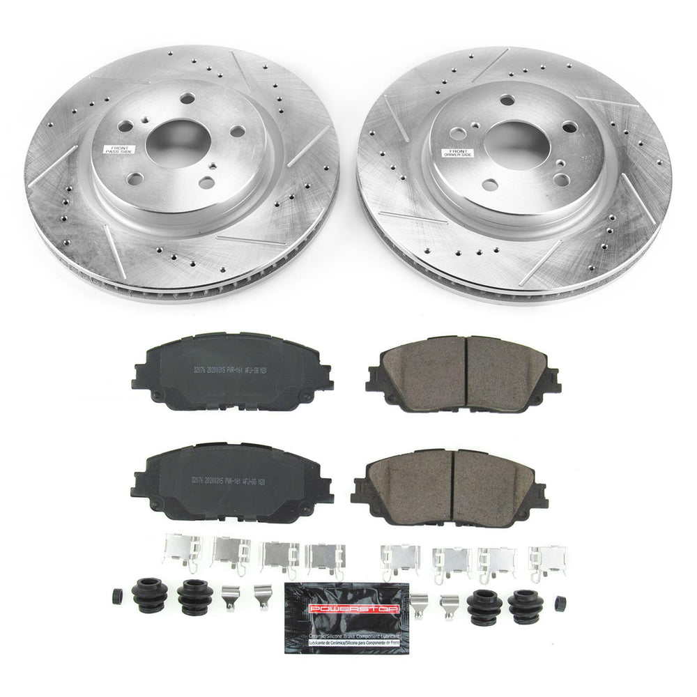 Z23 Evolution Coated Front Brake Kit