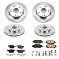 Power Stop 16-19 Honda Civic Front & Rear Autospecialty Brake Kit