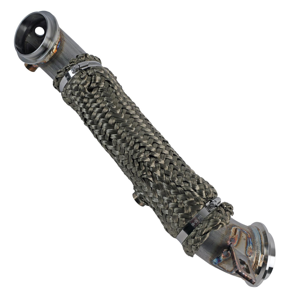 3-Inch Mandrel-Bent Stainless Steel Downpipe
