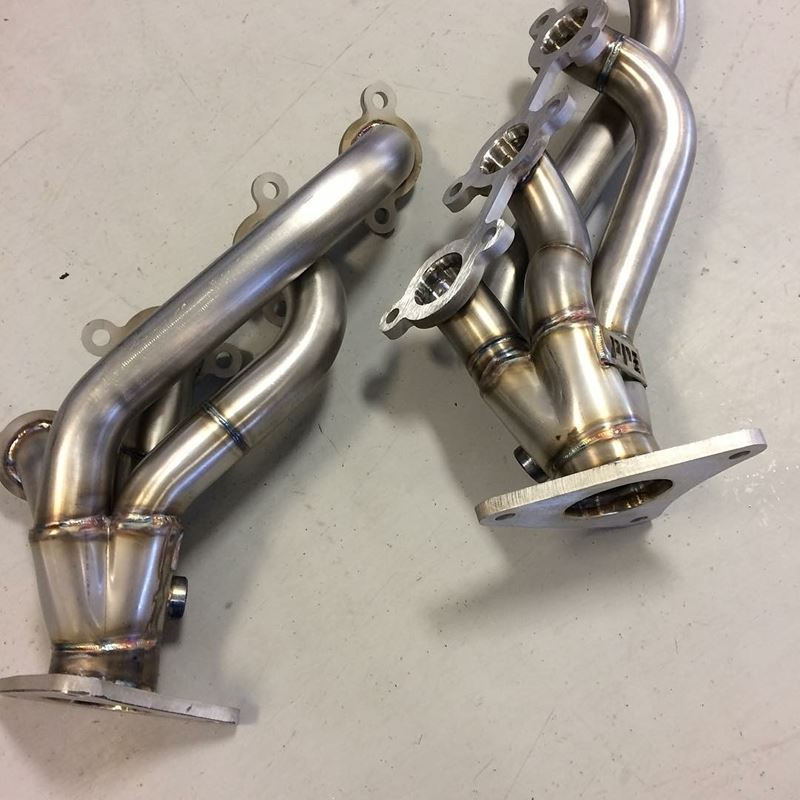 4-1 Stainless Steel Headers with 1 5/8" Runners