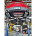 Cat-Back Dual Exhaust System w/ Muffled X-Pipe