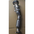 304 Stainless Steel High-Flow Catted Downpipe, 2.63-Inch