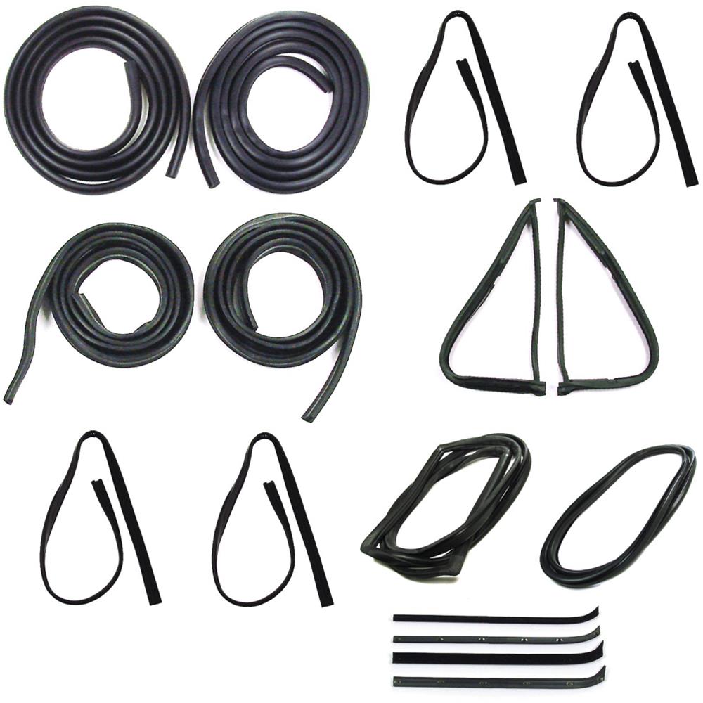 16-Piece Complete Weatherstrip Kit