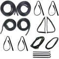 16-Piece Complete Weatherstrip Kit