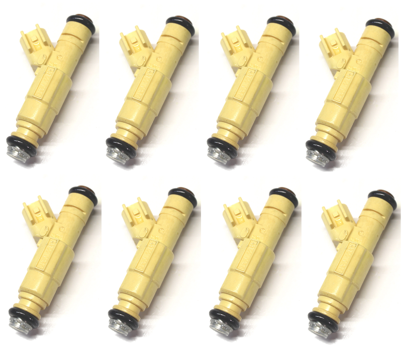 18.1 lb/hr 4-Hole Fuel Injectors (Set of 8)