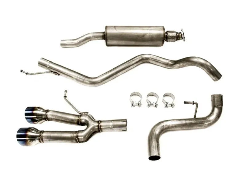 Cat-Back Exhaust System Dual 4.0-Inch Tips
