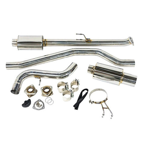 N1 Single-Exit 3.00-Inch 304 Stainless Steel Cat-Back Exhaust
