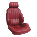 Vintage Reclining Seat with Side Cushioning