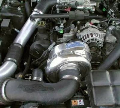 High-Output Intercooled Centrifugal Supercharger System 4.6L 2V