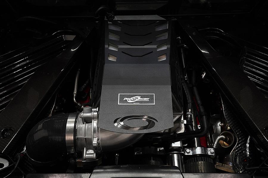 Stage II Supercharger System with P-1SC-1 Head Unit and Intercooler