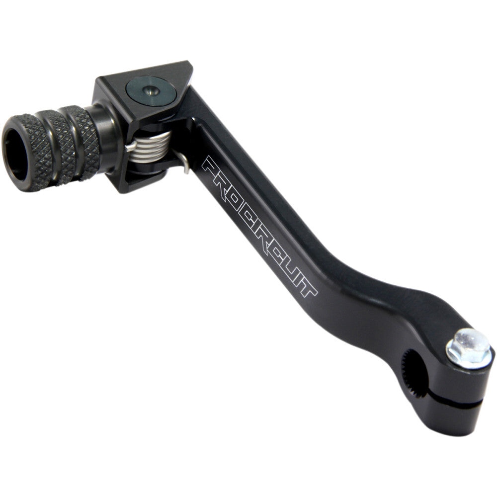 Shift Lever with Foldable Knurled Tip