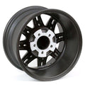 Stryker 20x9 0mm Offset Matte Black Alloy Wheel