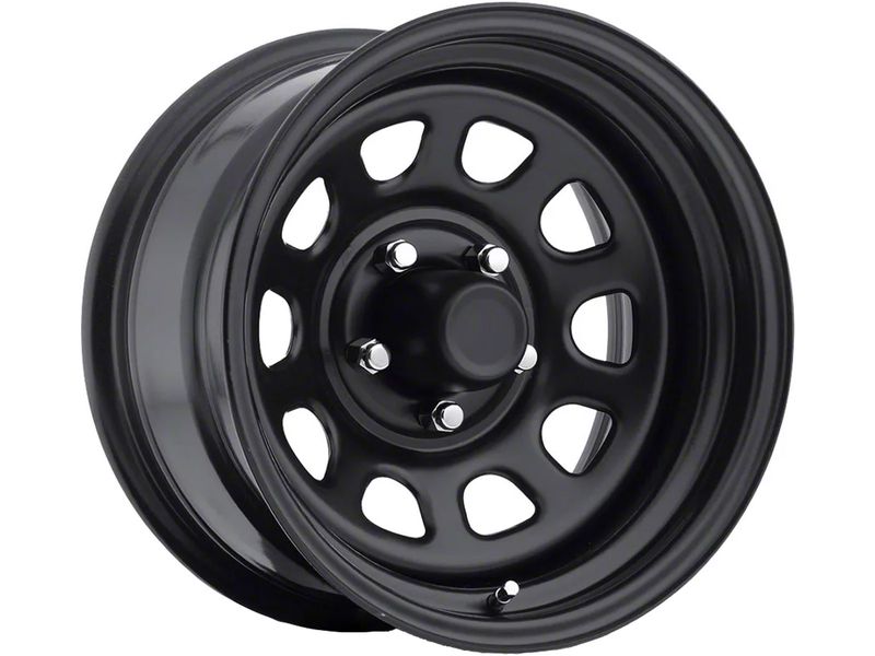 51 Rock Crawler 15x10 Matte Black Wheel