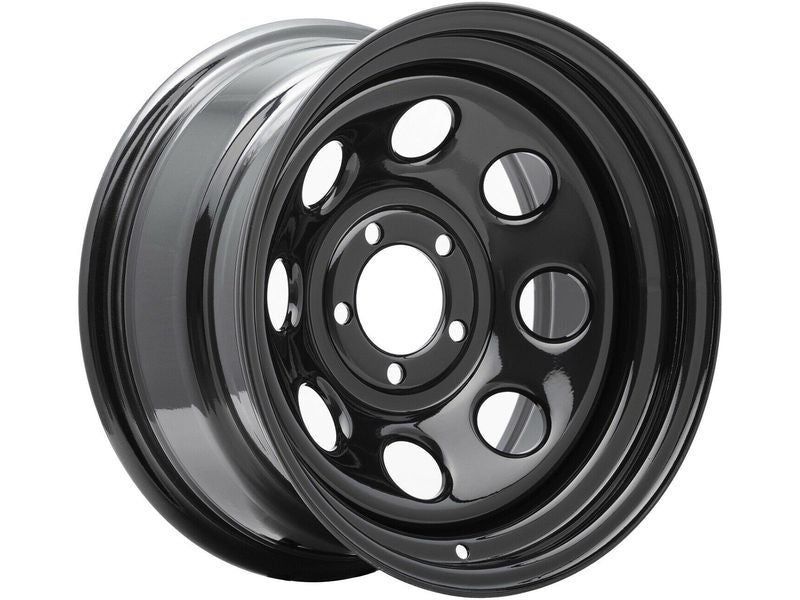 97 Rock Crawler Gloss Black Steel Wheel