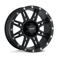 Series 31 16x8 0mm Offset 8-Spoke Flat Black Wheel
