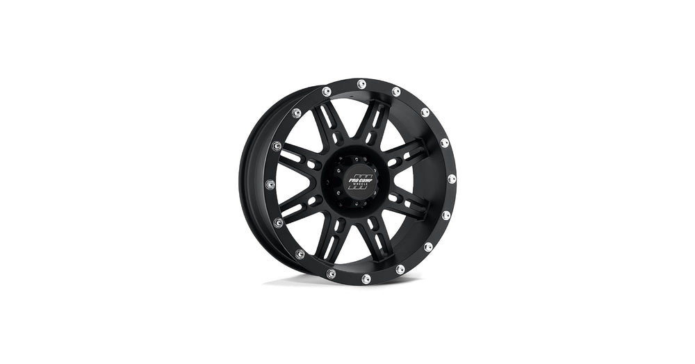 Series 31 16x8 0mm Offset 8-Spoke Flat Black Wheel