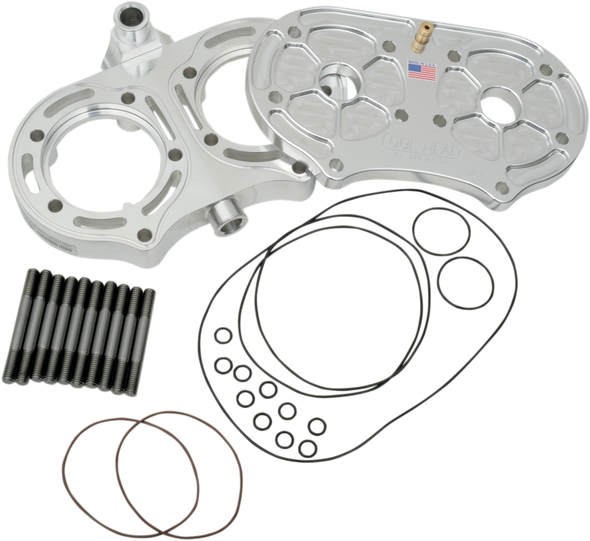 Cool Head Shell Billet Aluminum Cylinder Head