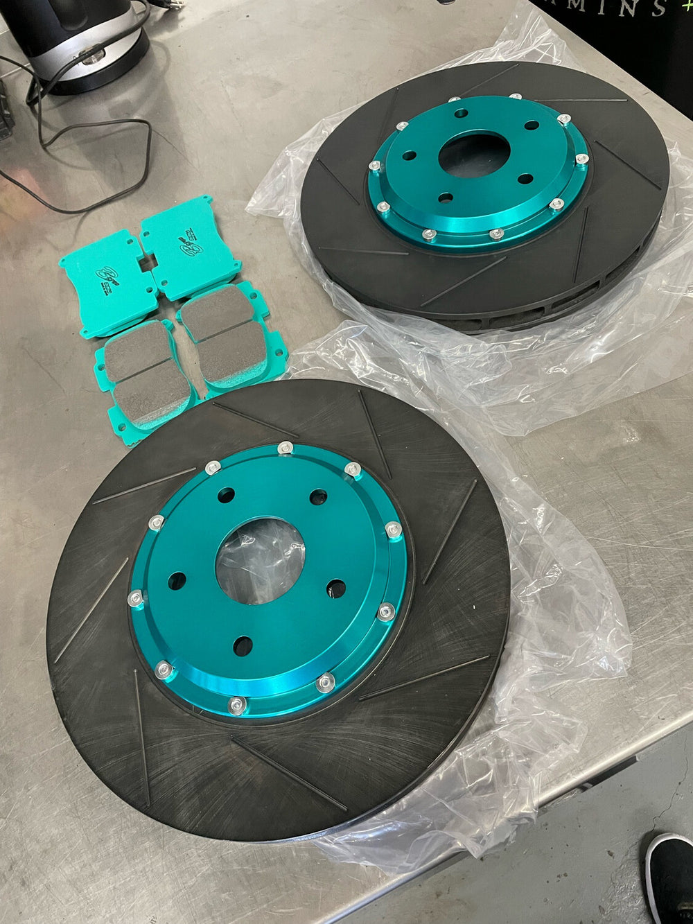 FC Cast Iron Straight-Slit Brake Rotor