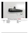 M4 Black GP Slip-On Exhaust Muffler