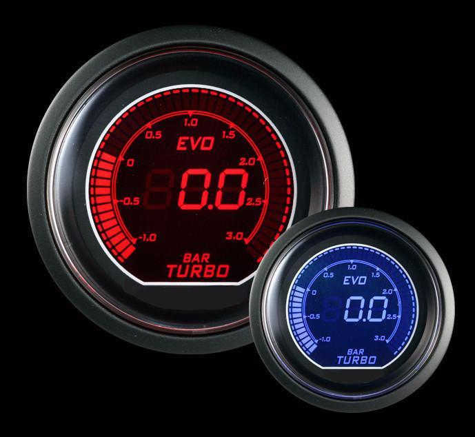 Evo 52mm Electrical Boost Gauge