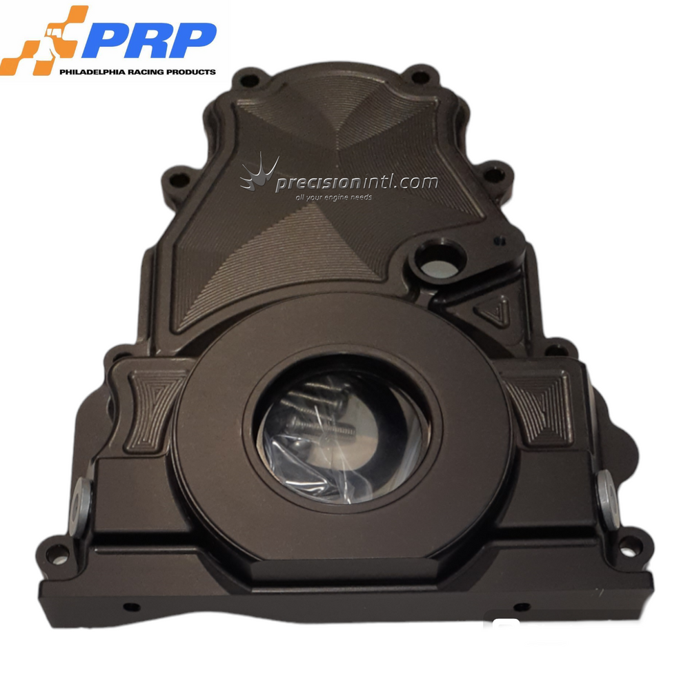 Billet Alloy Timing Cover, Black