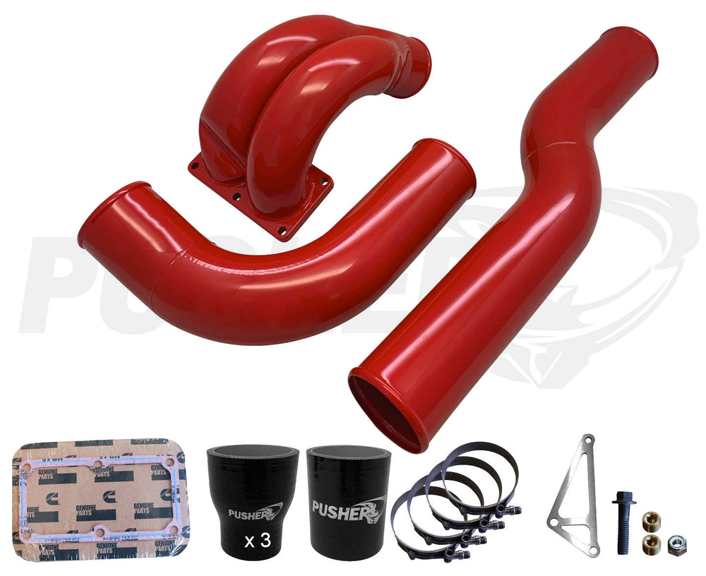3.5" MEGA Intake System Passenger Side Intercooler Tube