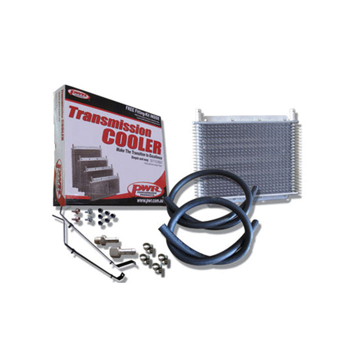 Transmission Oil Cooler Kit, Dimpled Plate and Fin Design