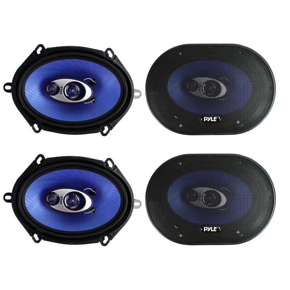5"x7" 3-Way Car Coaxial Speakers