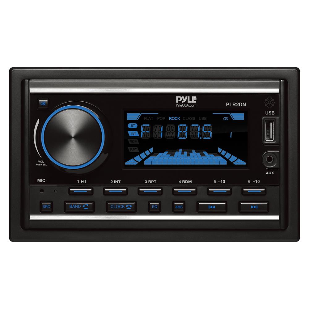 Double DIN Marine Stereo Receiver