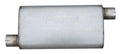 Race Pro Series Muffler 18 in 2.5 in Offset Offset Hardware Not Incl Natural 409 Stainless Steel Pypes Exhaust