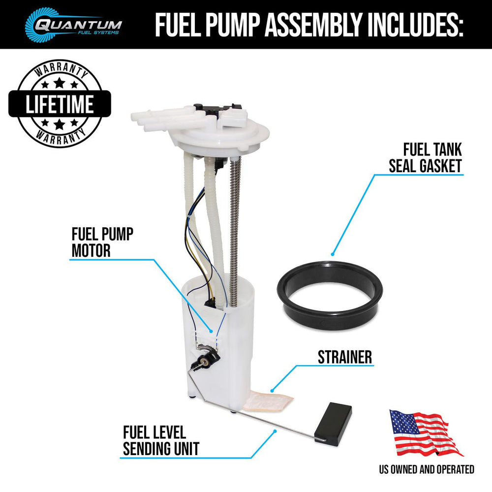 340 LPH E85 Flex Fuel Drop-In Fuel Pump Module Assembly