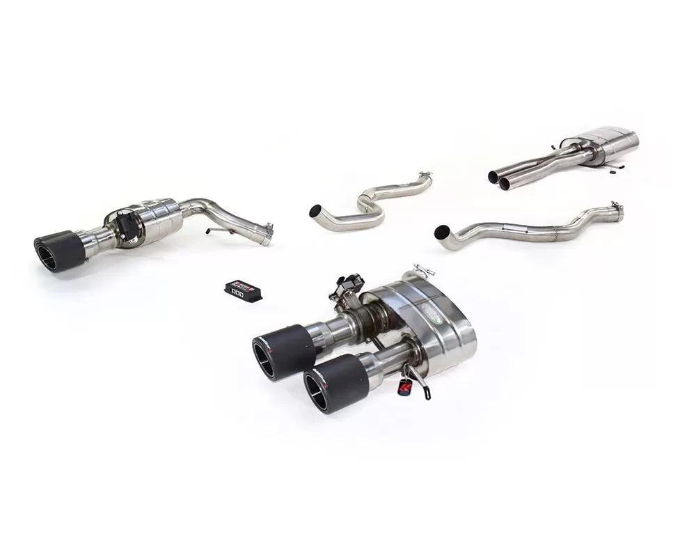 Sport System Active Valve Exhaust with Carbon Fiber Tips