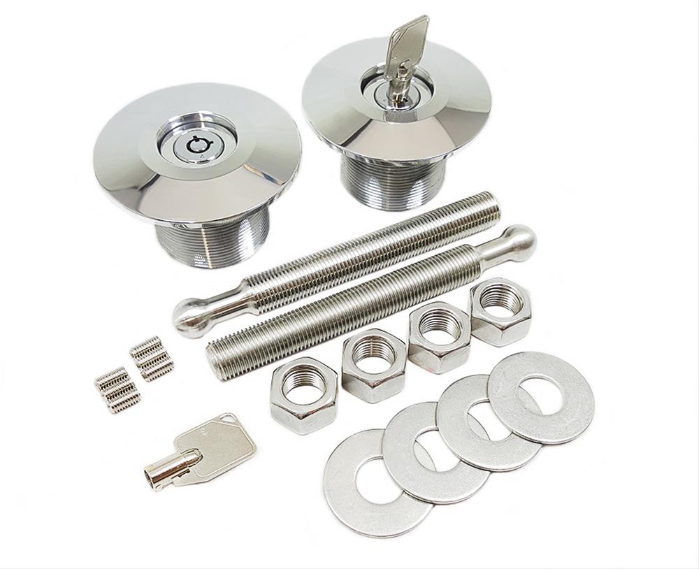Low Profile Hood Pin Kit