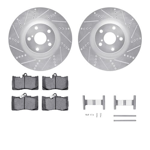 Front Brake Rotor and Pad Kit