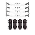 Front Brake Kit with Cross-Drilled Slotted Rotors