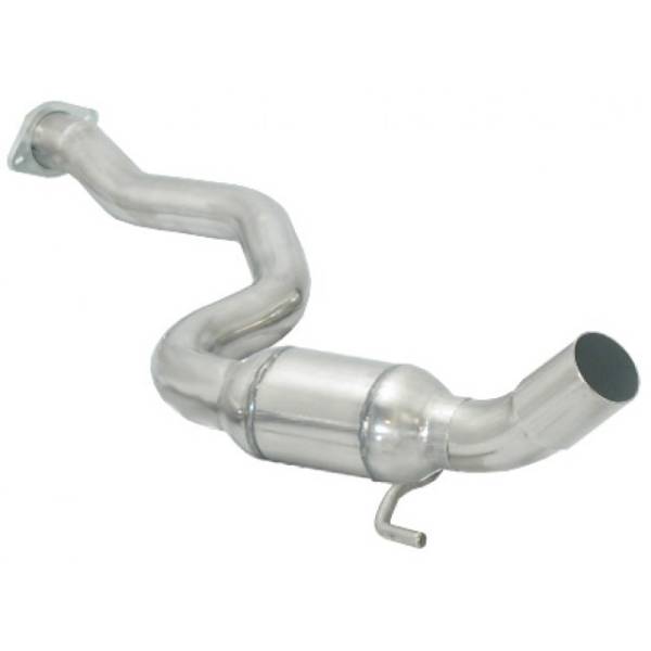 Duplex Rear Silencer w/ 2x80mm Round Tailpipes