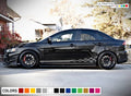 Decal Sticker Vinyl Side Wavy Finishing Stripe Kit