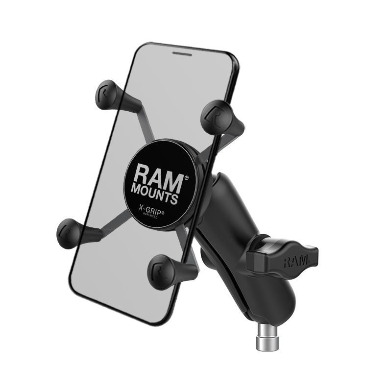 X-Grip Phone Mount with Handlebar Clamp Base