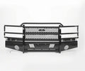 Gloss Black Steel Diamond Plate Truck Bumper