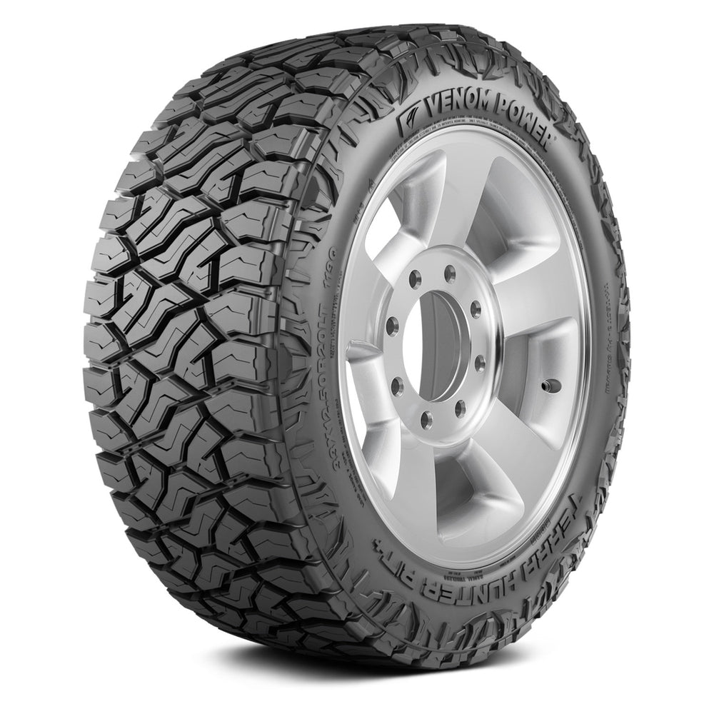 Dual Sidewall Matte Black Tire 33X12.50R20 114Q