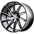 Quantum 20x9 +32 5x112 66.60mm Satin Black Machined