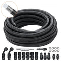 6AN 25-Foot Stainless Steel Braided PTFE Hose