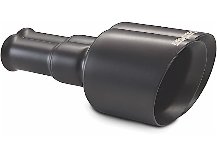 5-Inch Black Ceramic Round Exhaust Tips
